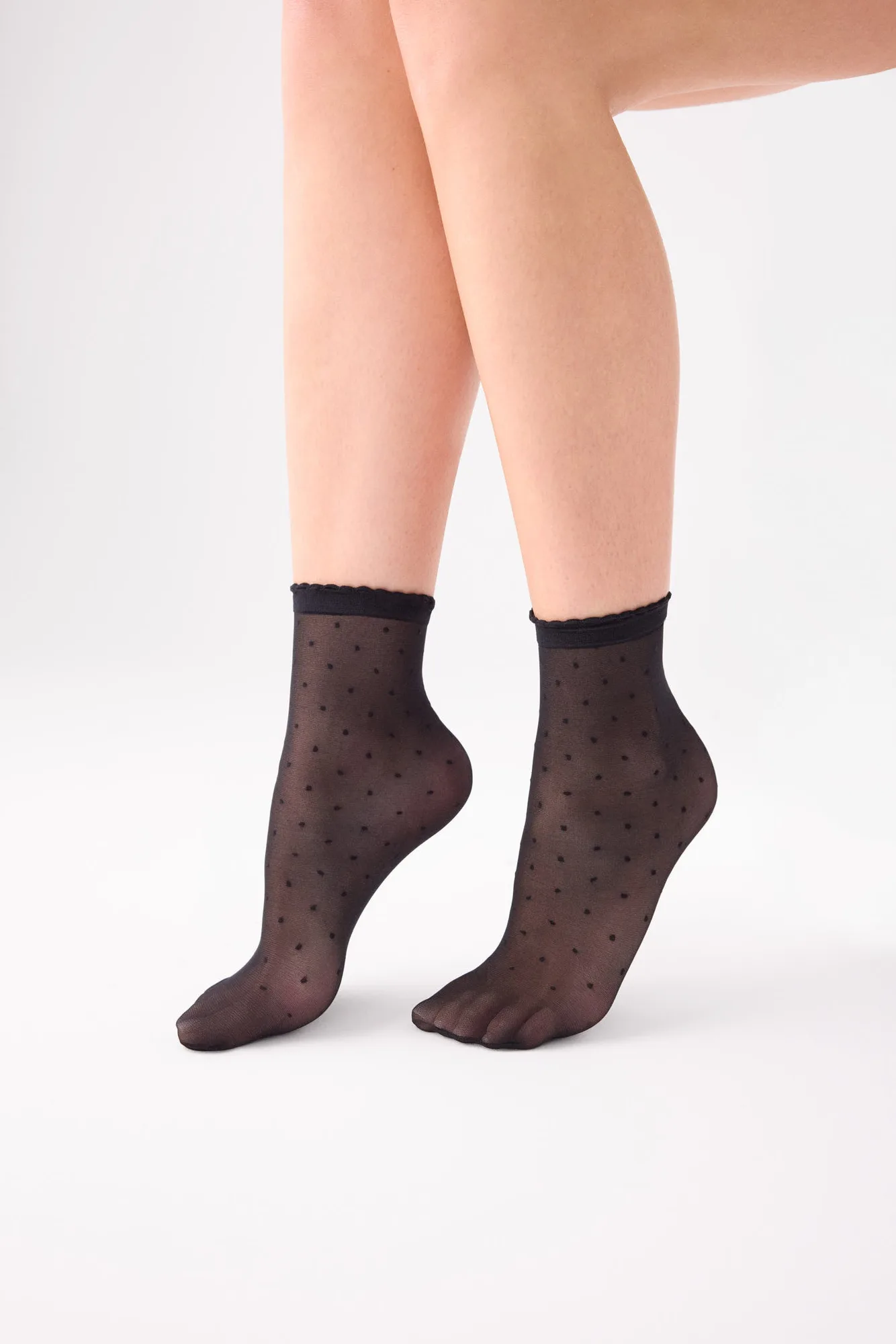 Medias tobilleras plumeti 20 denier negro