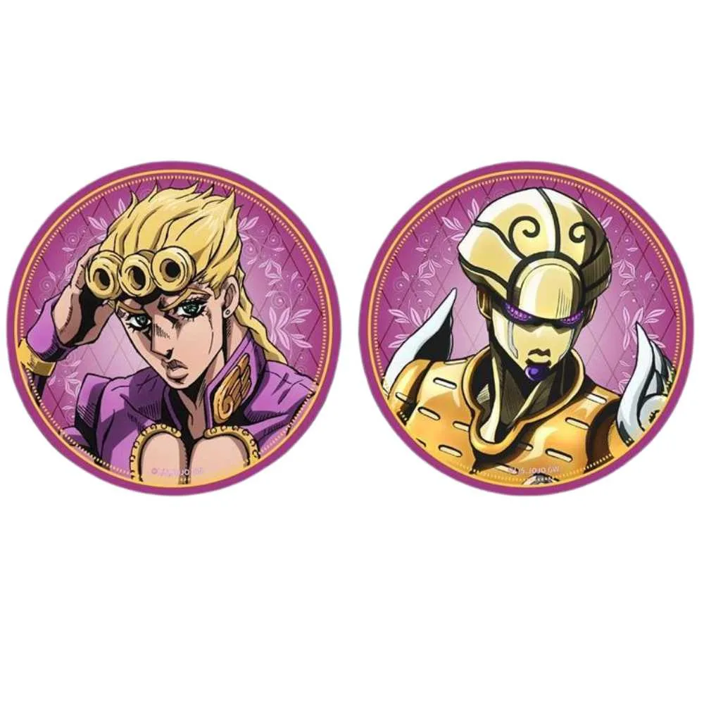 ジョジョの奇妙な冒険 黄金の風 キャラクターホロアニメバッジ