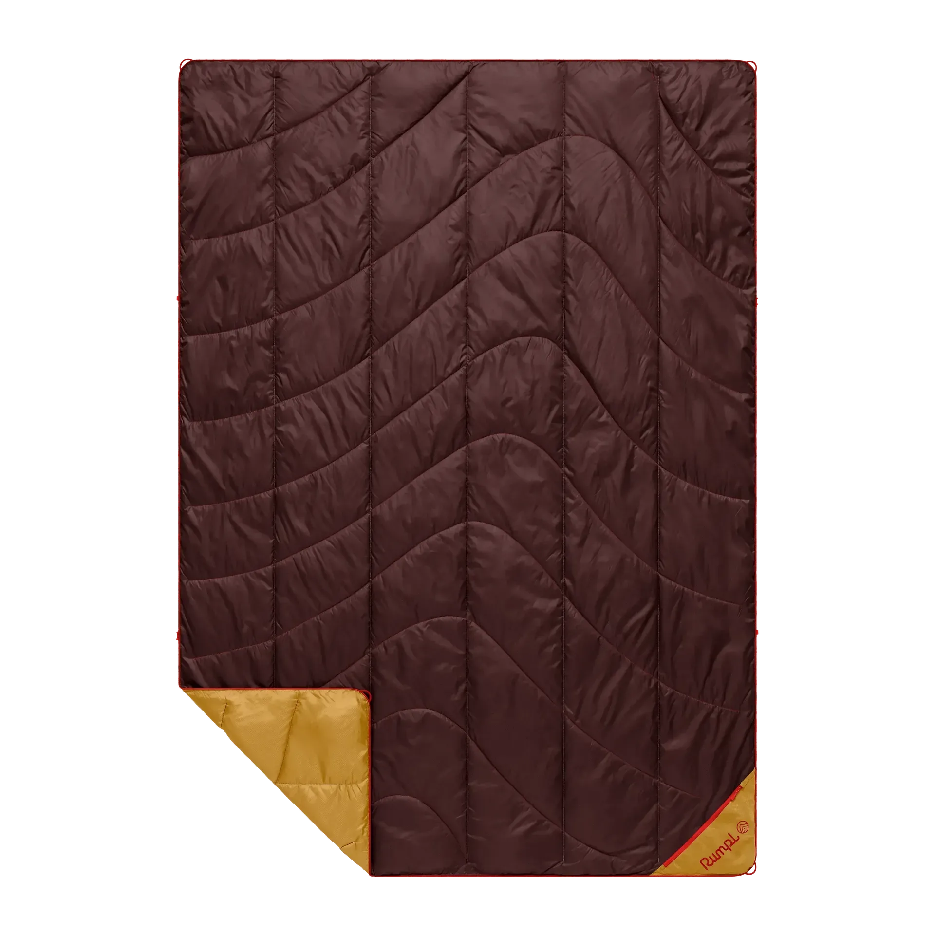 ผ้าห่มพัฟฟ์ Backcountry - สีเรดวูด