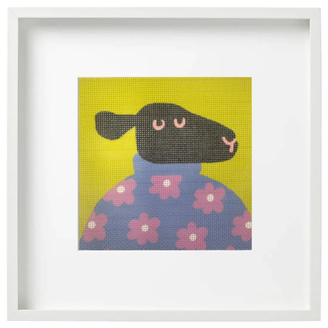 Black Sheep Needlepoint | CANVAS ONLY