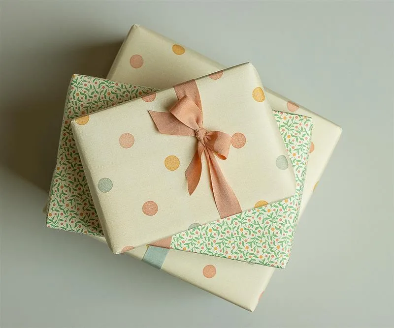 Geschenke verpacken mit Maileg Papier und Band