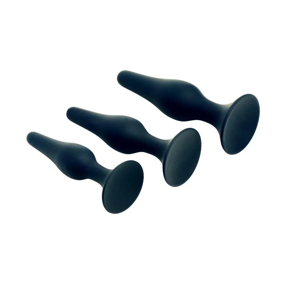 Triple Spire Tapered Anal Trainer Set