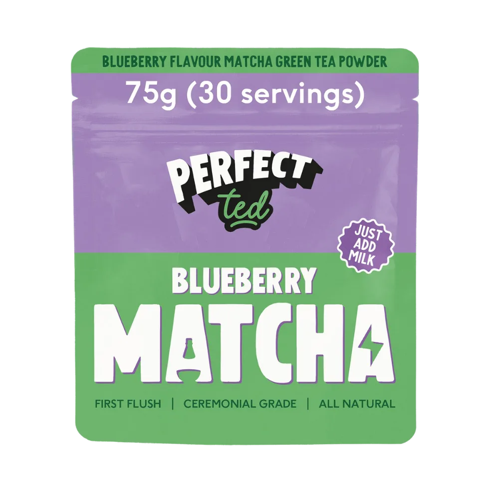 blueberry matcha powder