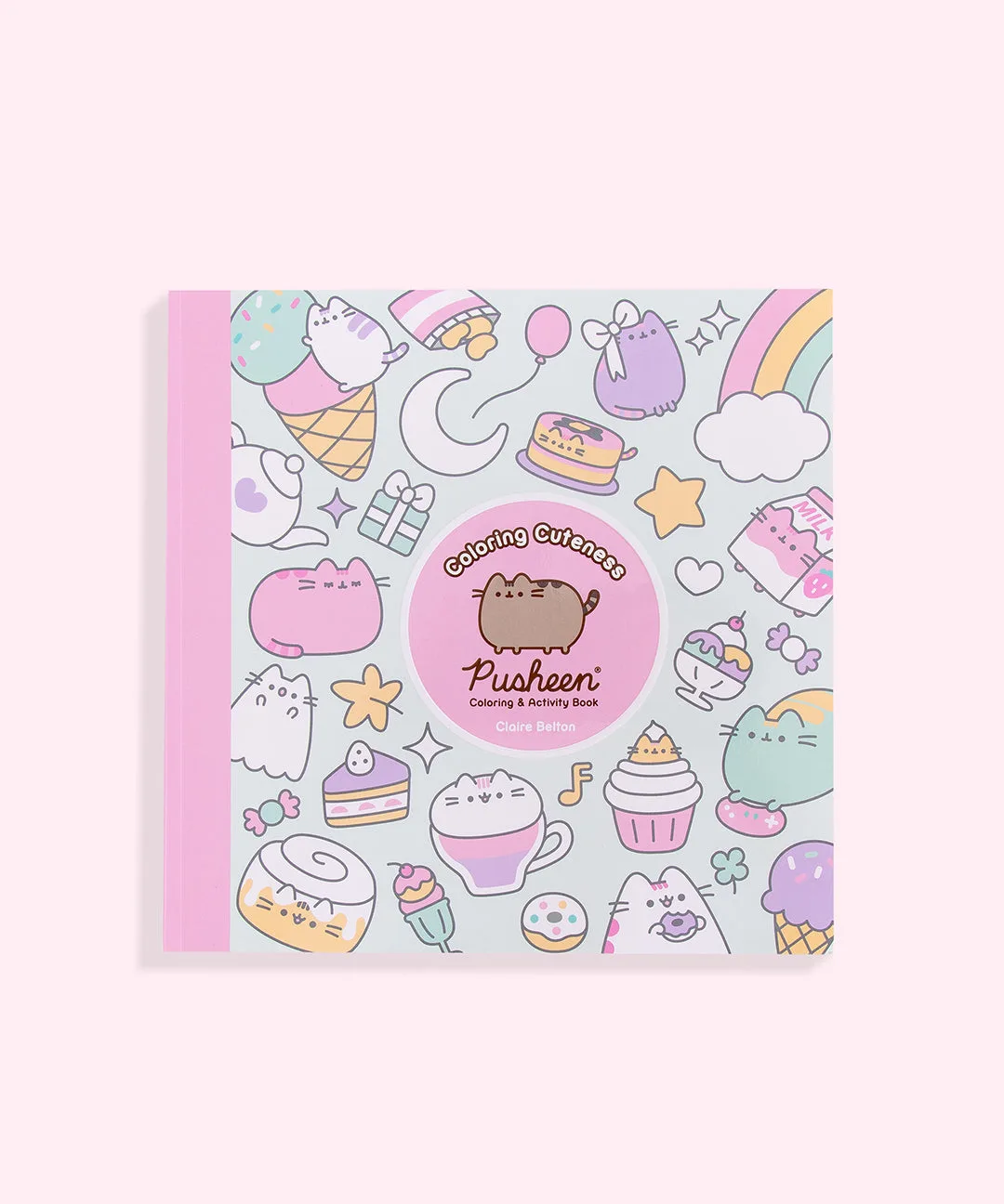 تلوين اللطافة: كتاب تلوين وأنشطة Pusheen