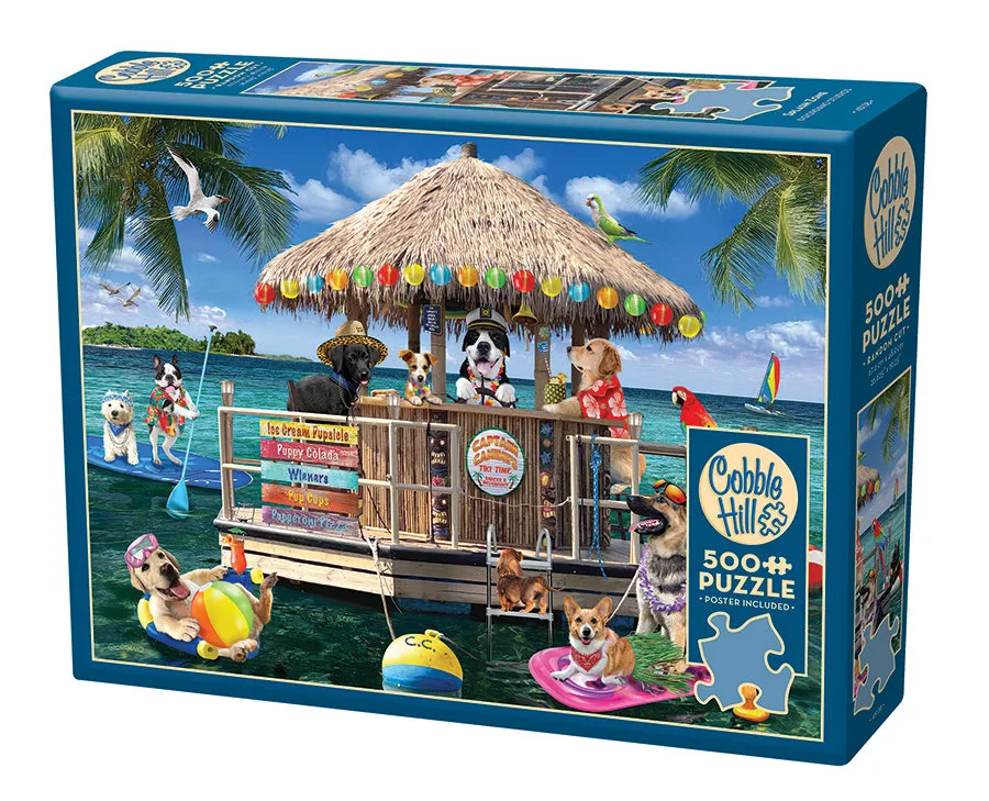 Puzzle Splash Zone de 500 piezas: construcción oceánica relajante