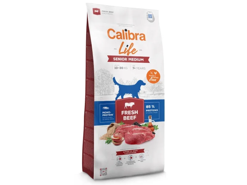 Calibra Dog Life 高齡犬中型犬新鮮牛肉配方