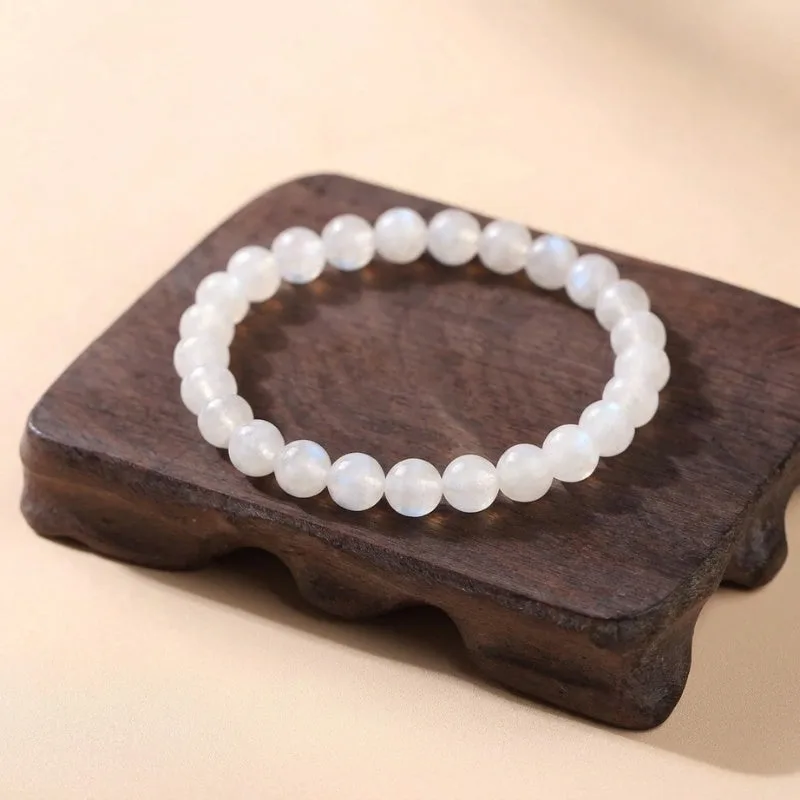 Pulseira de Pedra da Lua Branca: Como Usar para Energia Feminina