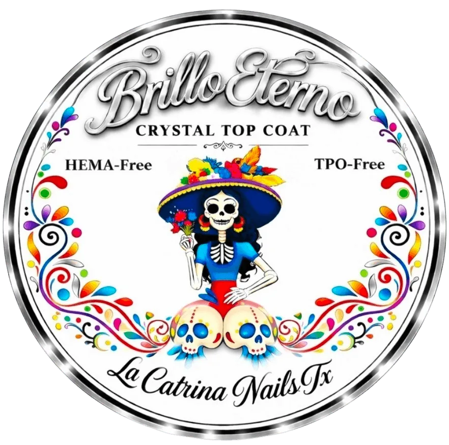 30ml Bottle ~Brillo Eterno | Crystal Top Coat~HEMA-Free and TPO Free Gel polish