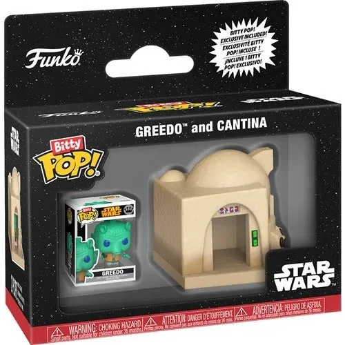 Funko Pop! Bitty Town - 스타워즈 칸티나 그리도 포함