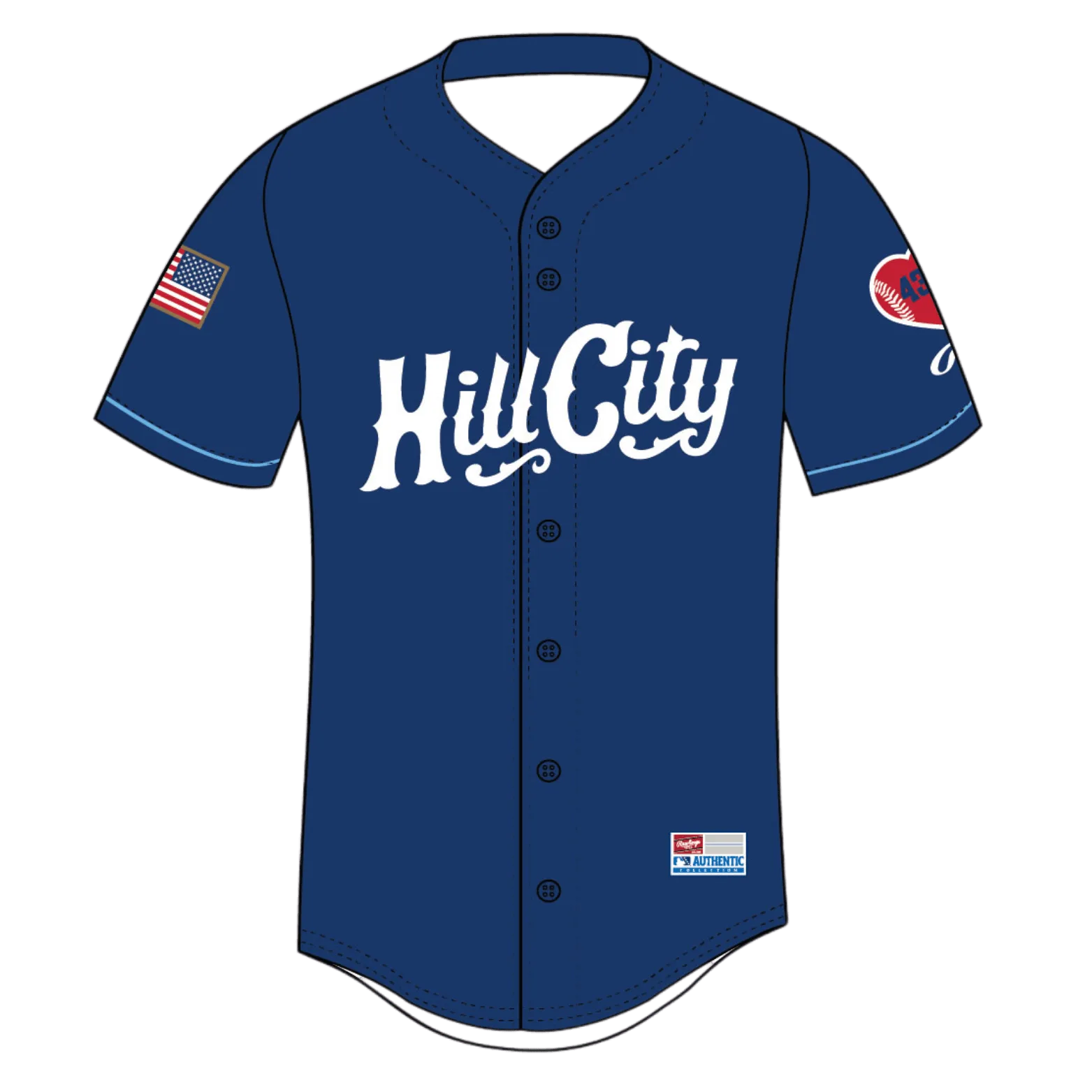 Hill City Howlers Adult Alternate 2 Replica Sublimated Jersey