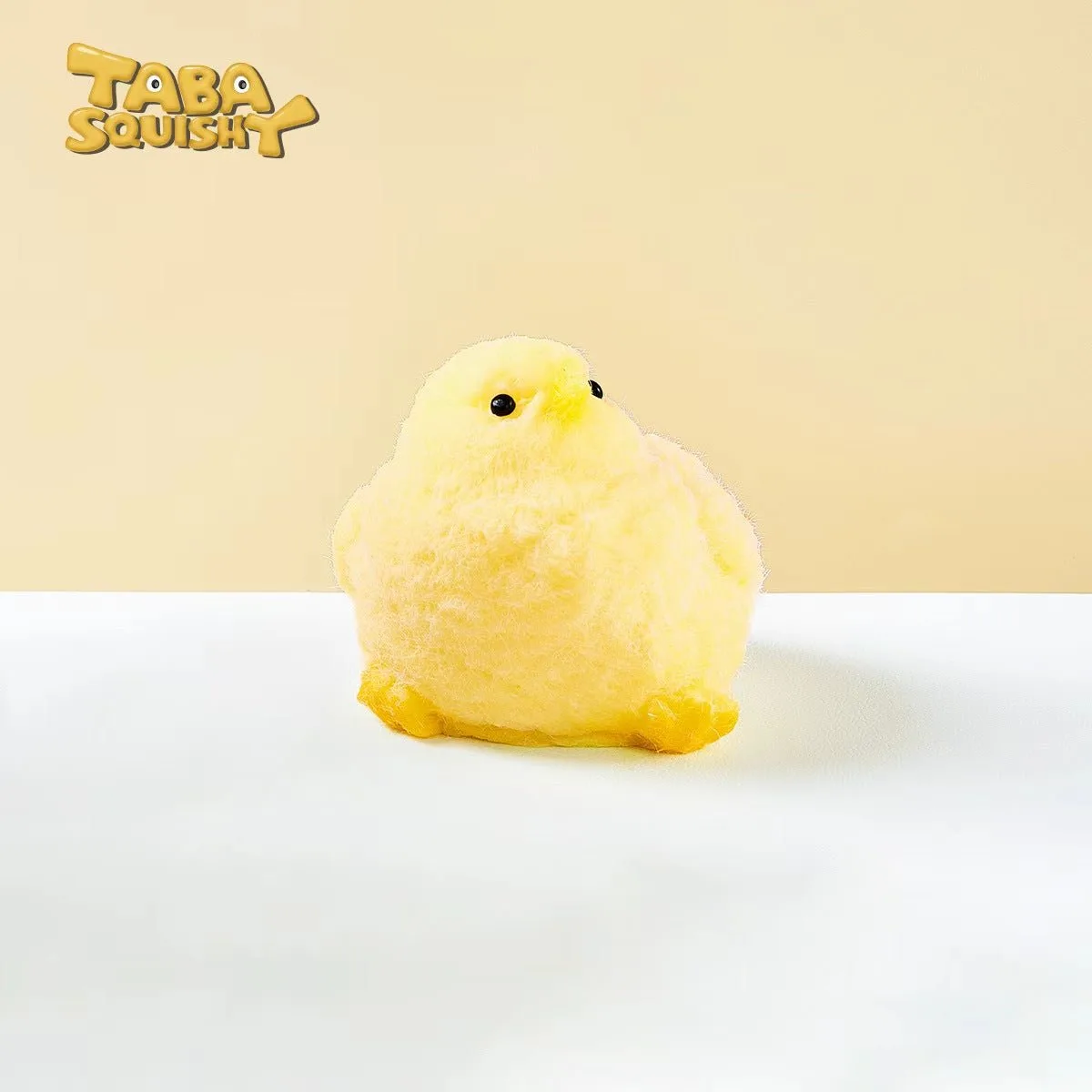 Flocked Chick Taba Squishy