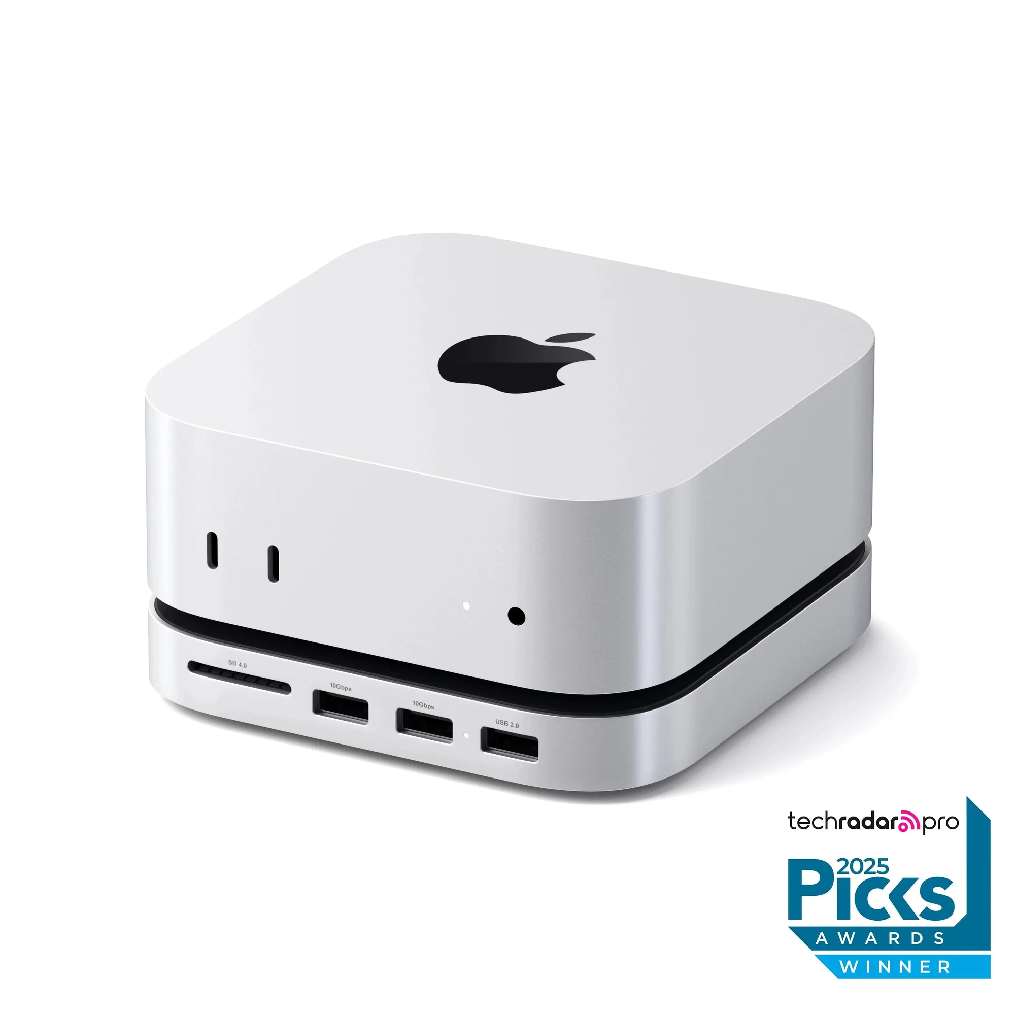 حامل وموزع Mac Mini M6/M5 Pro/M4 مع حاوية SSD