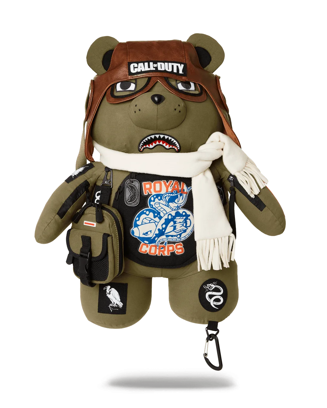 CALL OF DUTY AVIATOR FEARLESS MONEYBEAR TEDDYBEAR BACKPACK