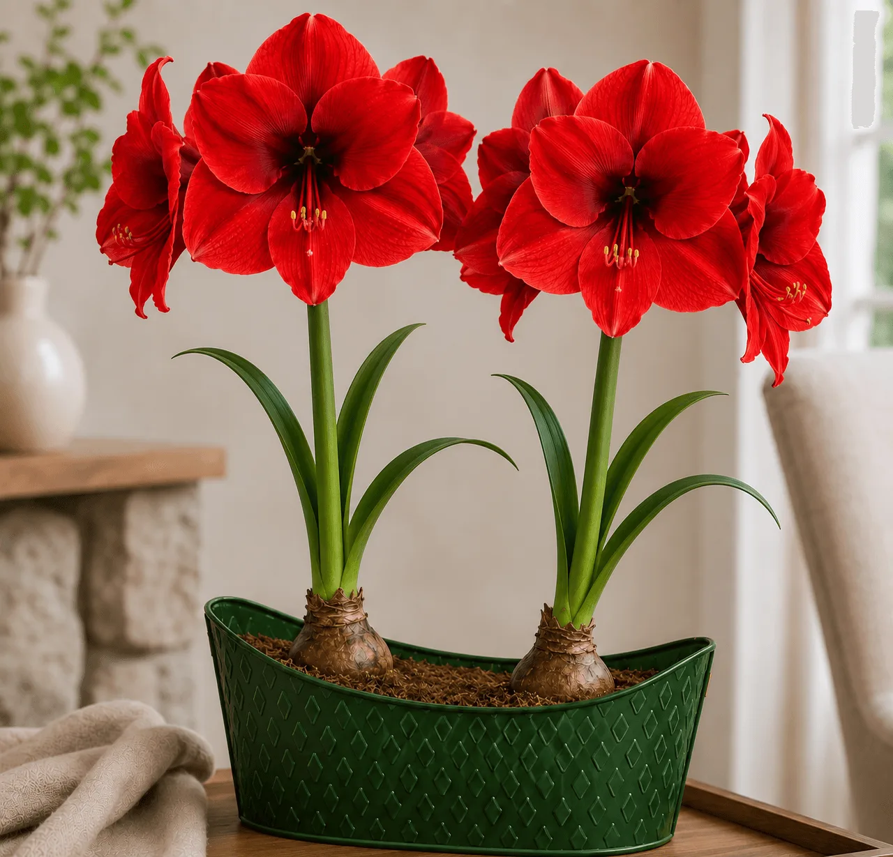 Entretien du bulbe d'amaryllis : de la plantation à la floraison