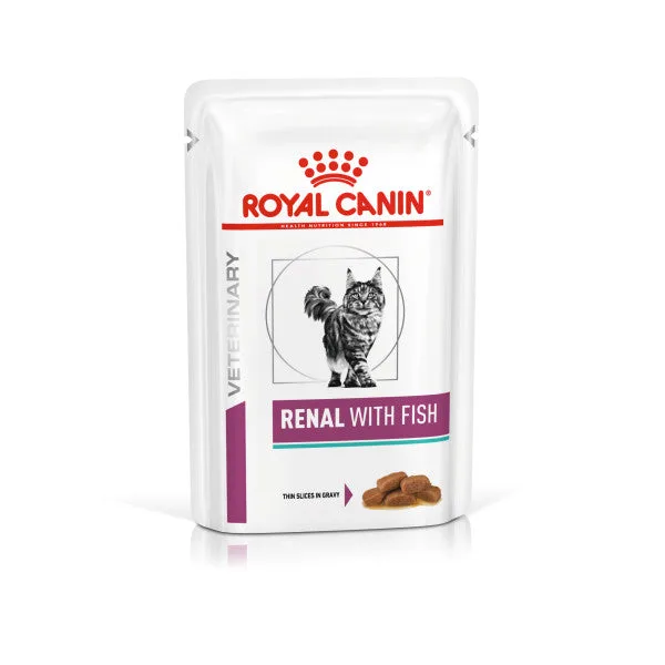 ROYAL CANIN® Veterinary Health Nutrition Renal with Fish 48s