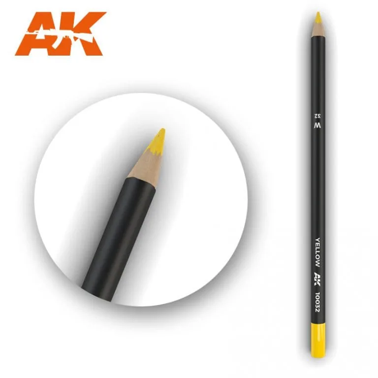 AK Watercolor Pencil Yellow vs Gold: Which to Choose