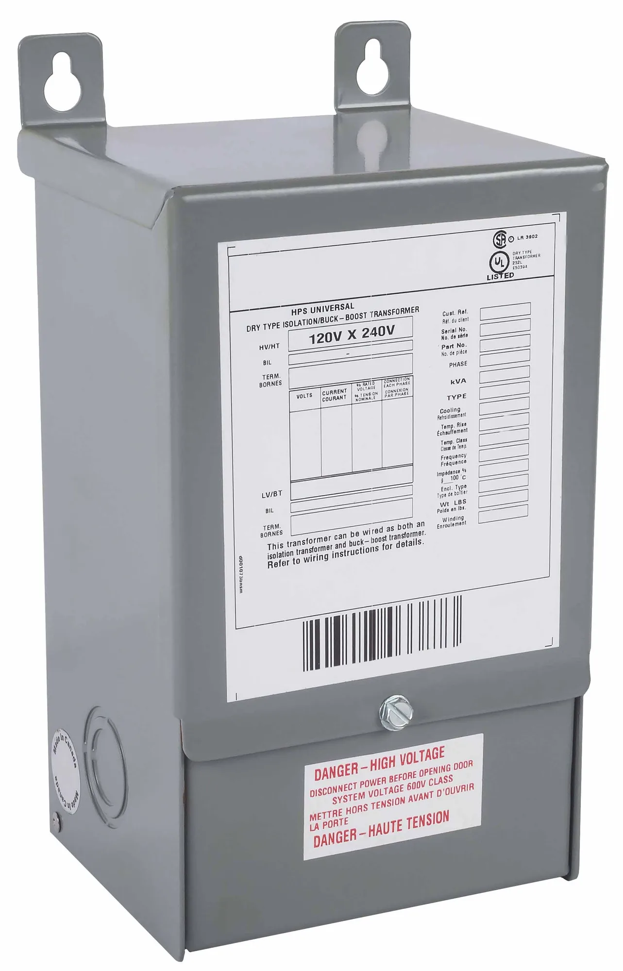 Installatiehandleiding Buck Booster 1.0 Kva