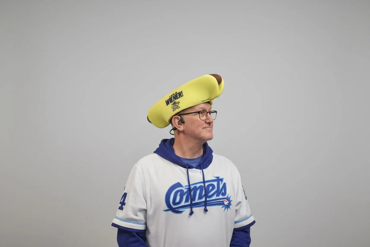 OKC Comets Hot Dog Foam Hat