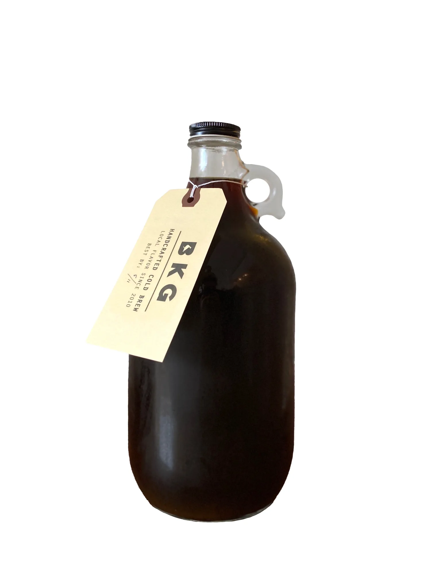 Cold brew maison - Bouteille en verre vintage