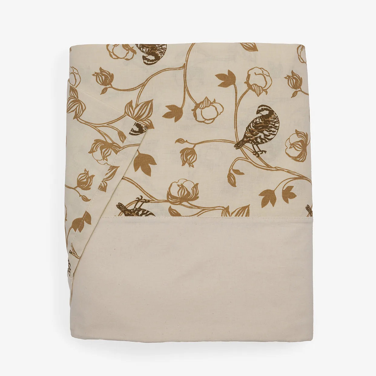 Cotton & Quail Single Flat Sheet