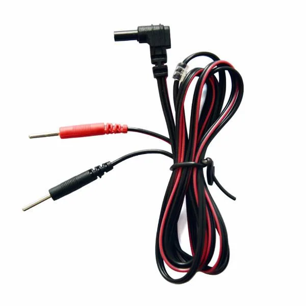 45-inch TENS/NMES vervangende aansluitkabels — 2,35 mm plug naar 2 mm pinnen, 2/pack