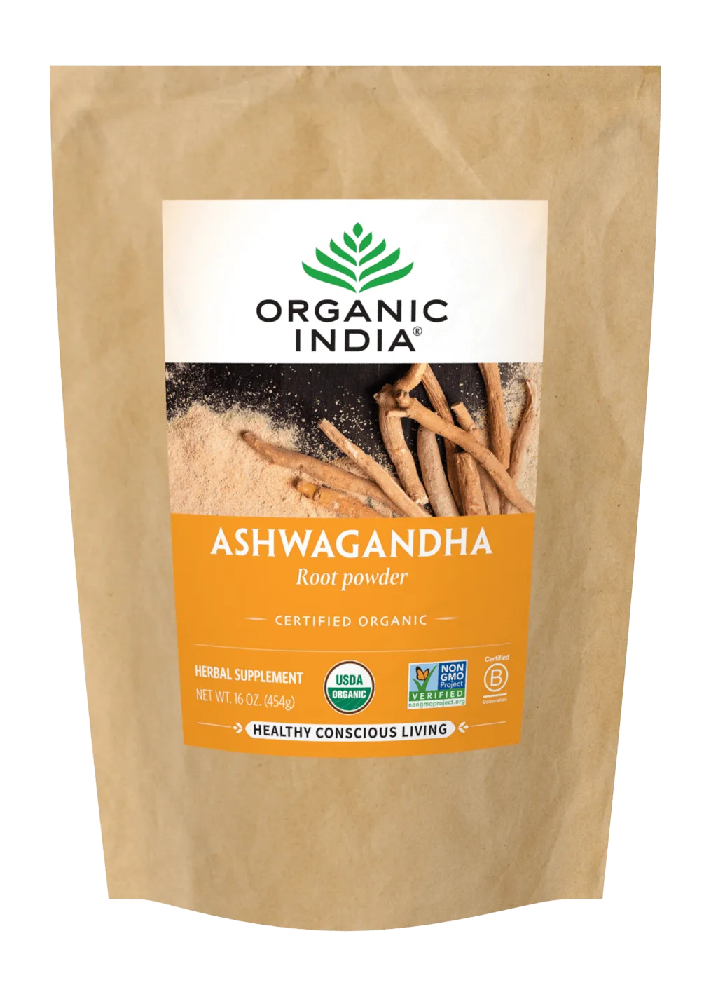 Ashwagandha Root Powder 1lb Bag