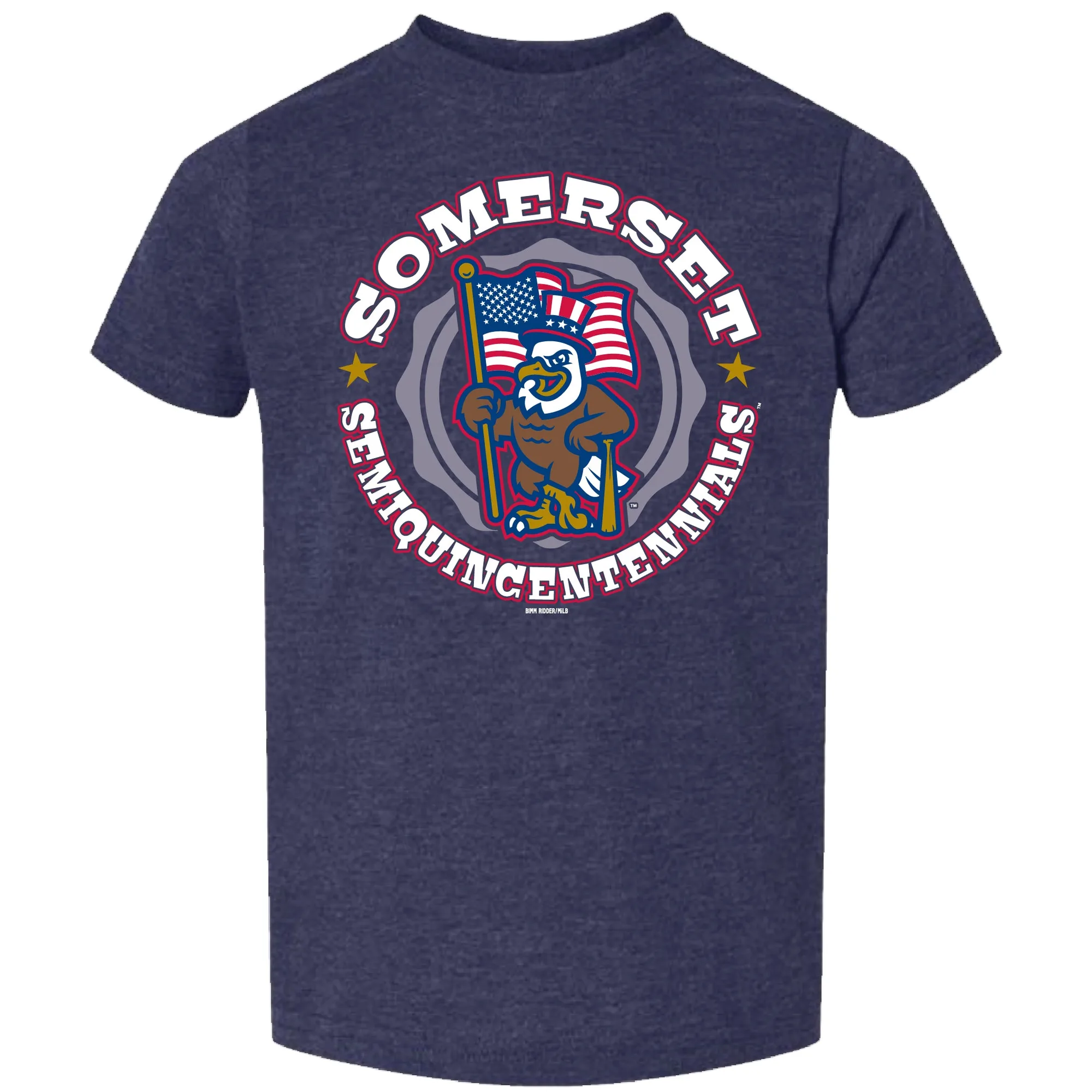 Somerset Patriots Toddler Somerset Semiquincentennials Wishful Vintgage T-shirt