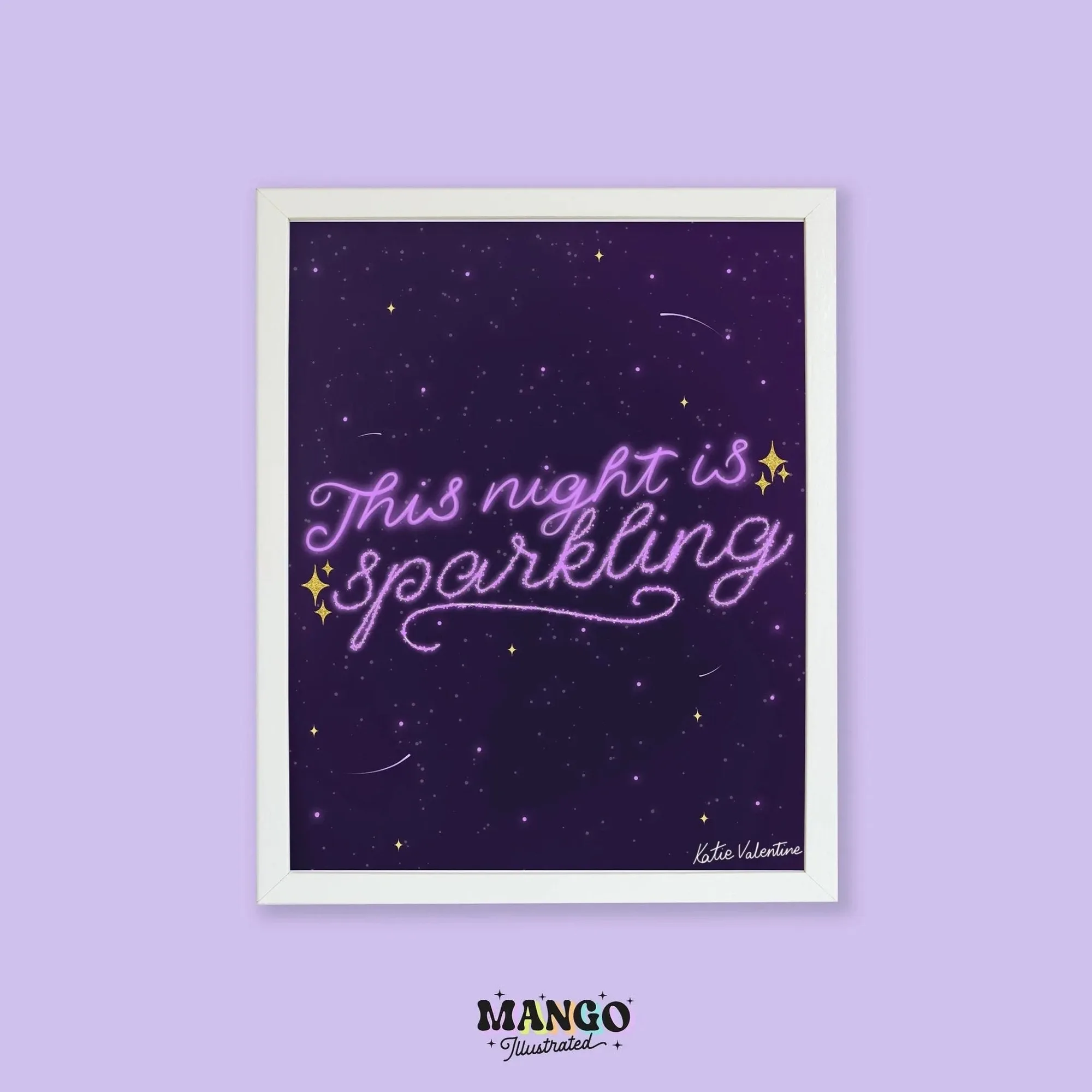 This Night Is Sparkling art print