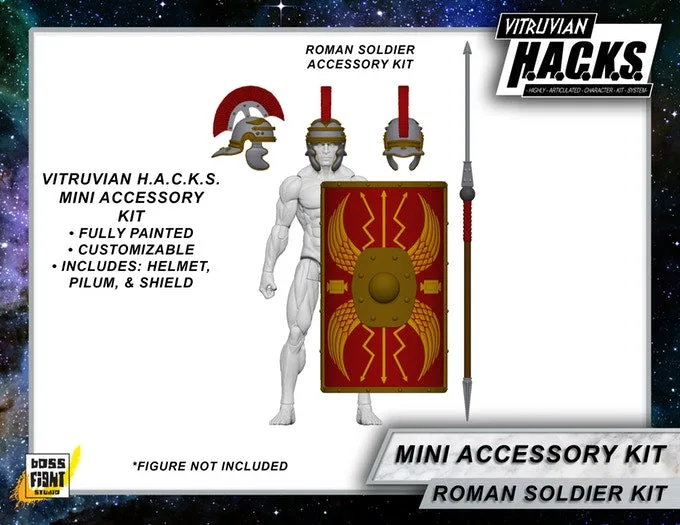 Comment exposer votre kit d'équipement romain mini Mighty Steeds