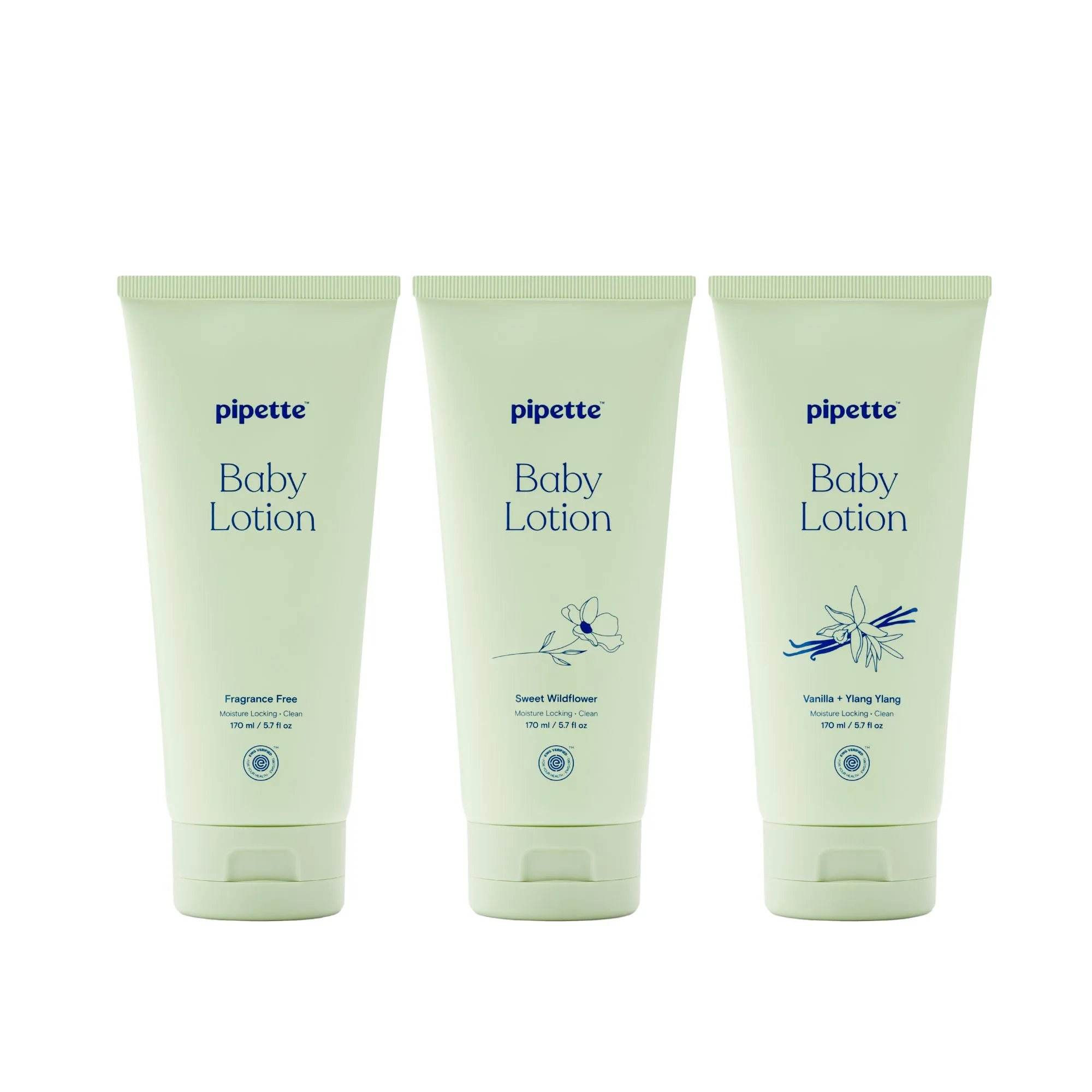 Baby-Lotion-Entdeckungsset vs. Duftfreies Duo