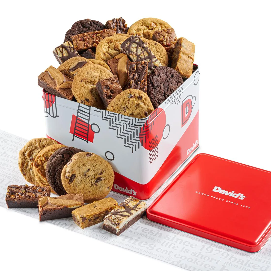Plechovka Cookie Brownie Party Pack
