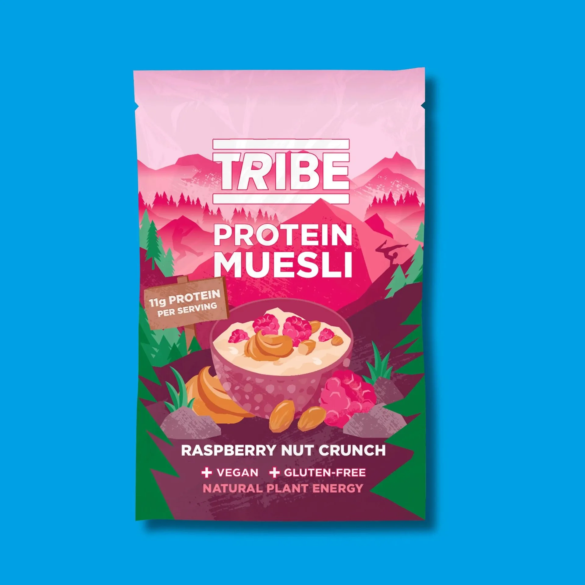 Jak jeść musli białkowe Raspberry Nut Crunch