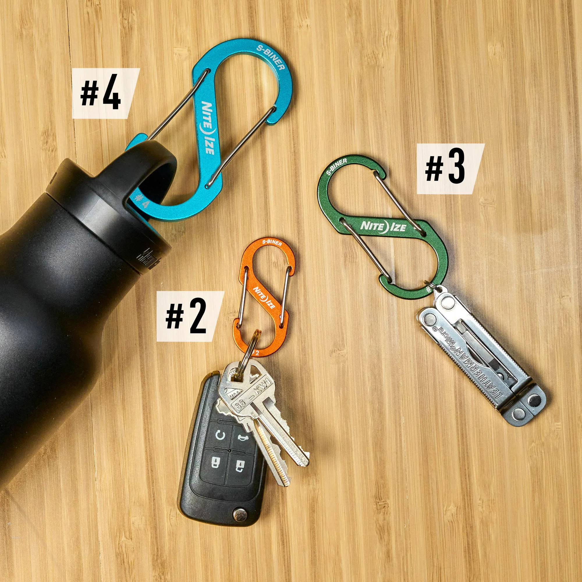 S-Biner® Aluminum Dual Carabiner