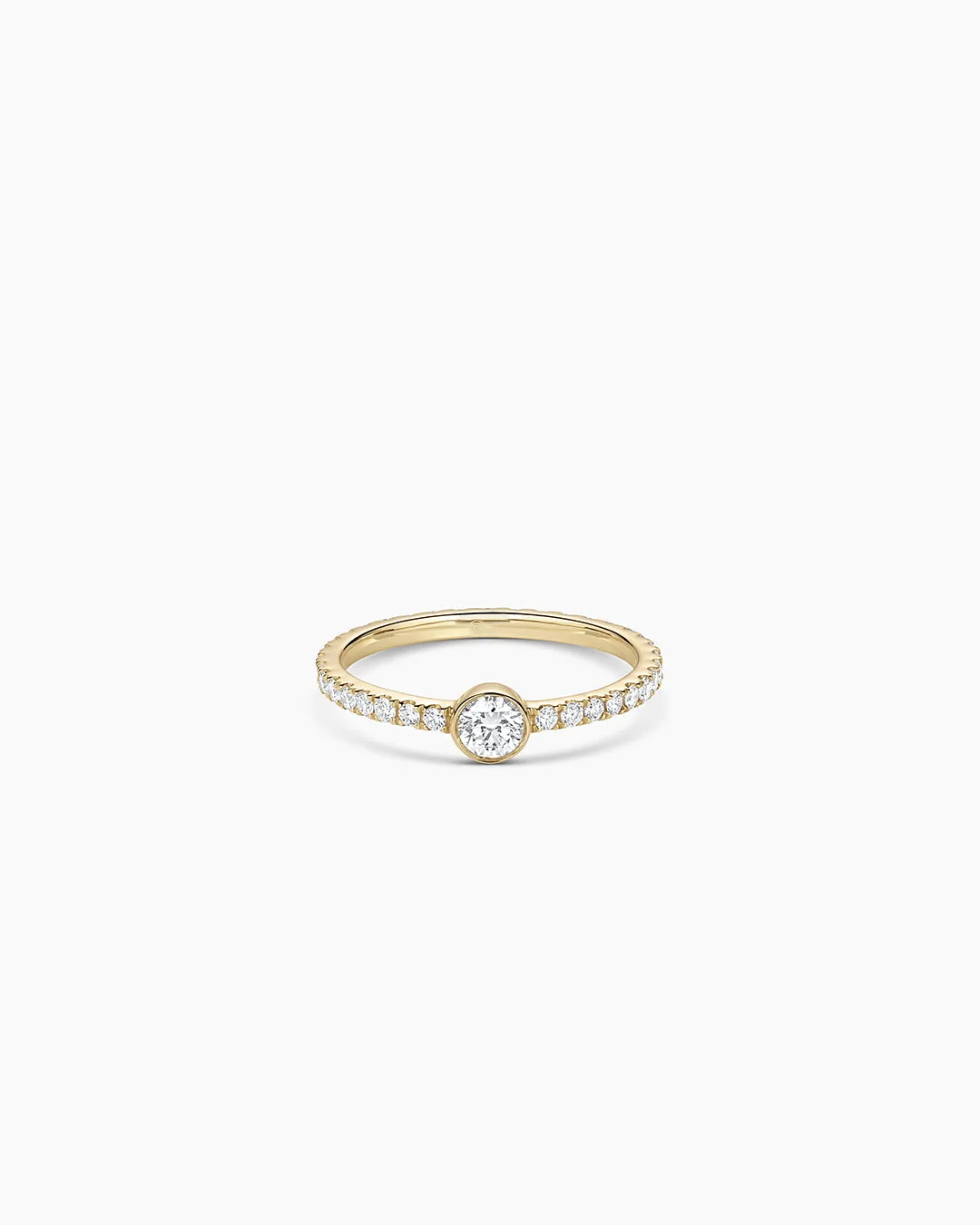 14K Lab Grown Diamond Circle Eternity Ring