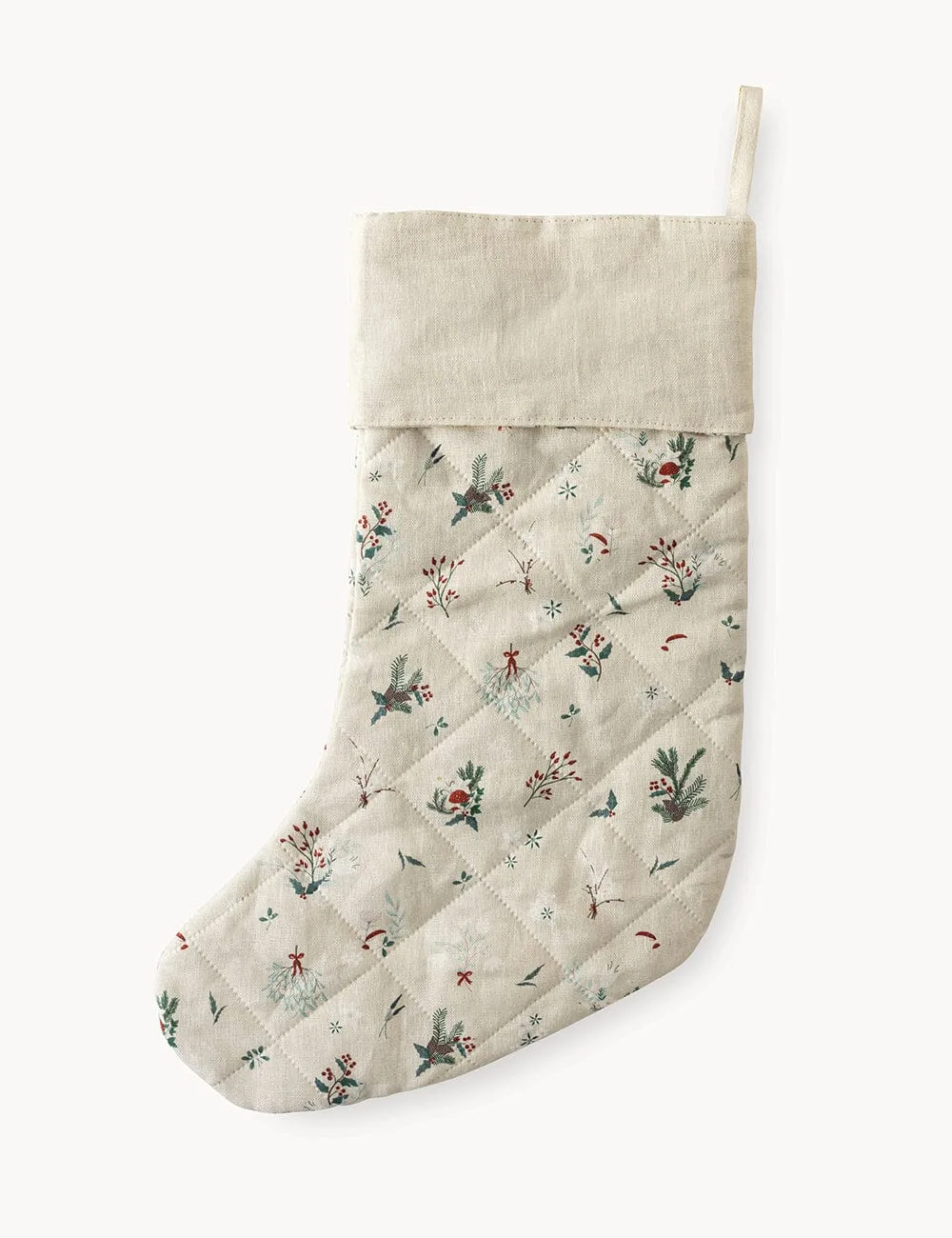 Calza di Natale Heirloom Holly