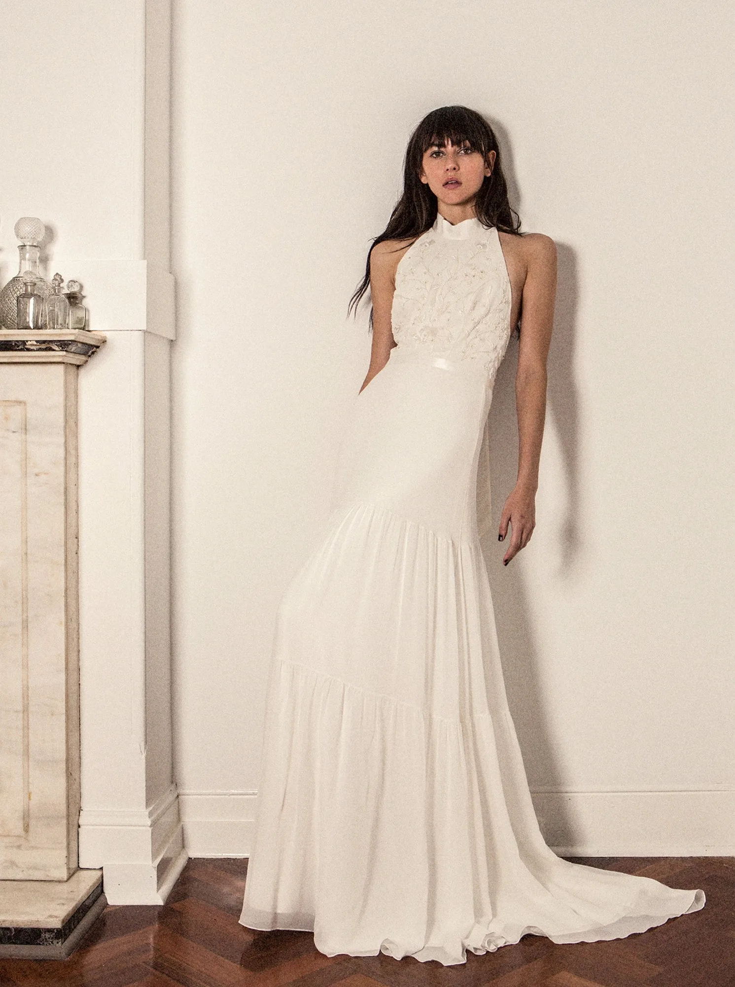 Cómo ajustar un vestido con cola larga: Consejos para el vestido Nina