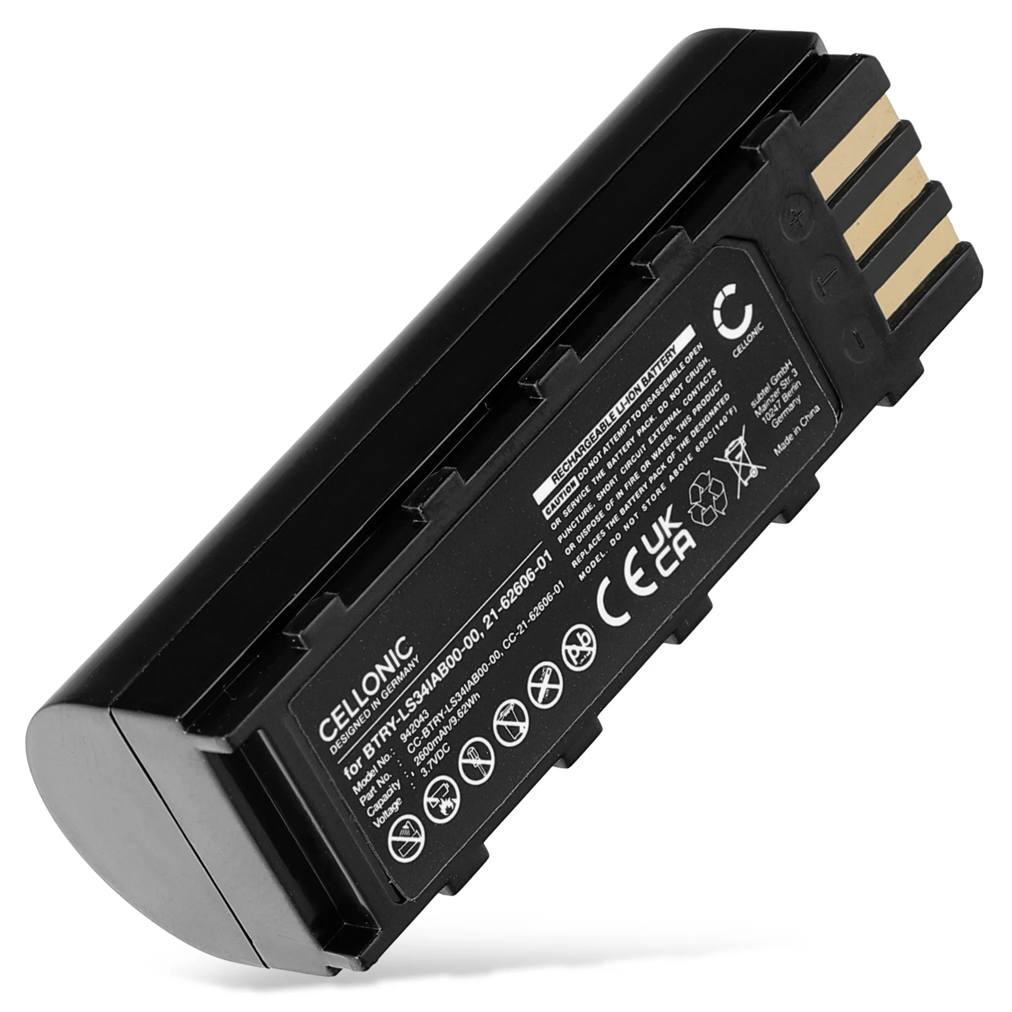 21-62606-01,BTRY-LS34IAB00,KT-BTYMT-01R Battery for Motorola Symbol DS3478 / DS3478-DP / DS3478-HD / DS3478-SF DS3578 / DS3578-ER / DS3578-FZ DSS3478