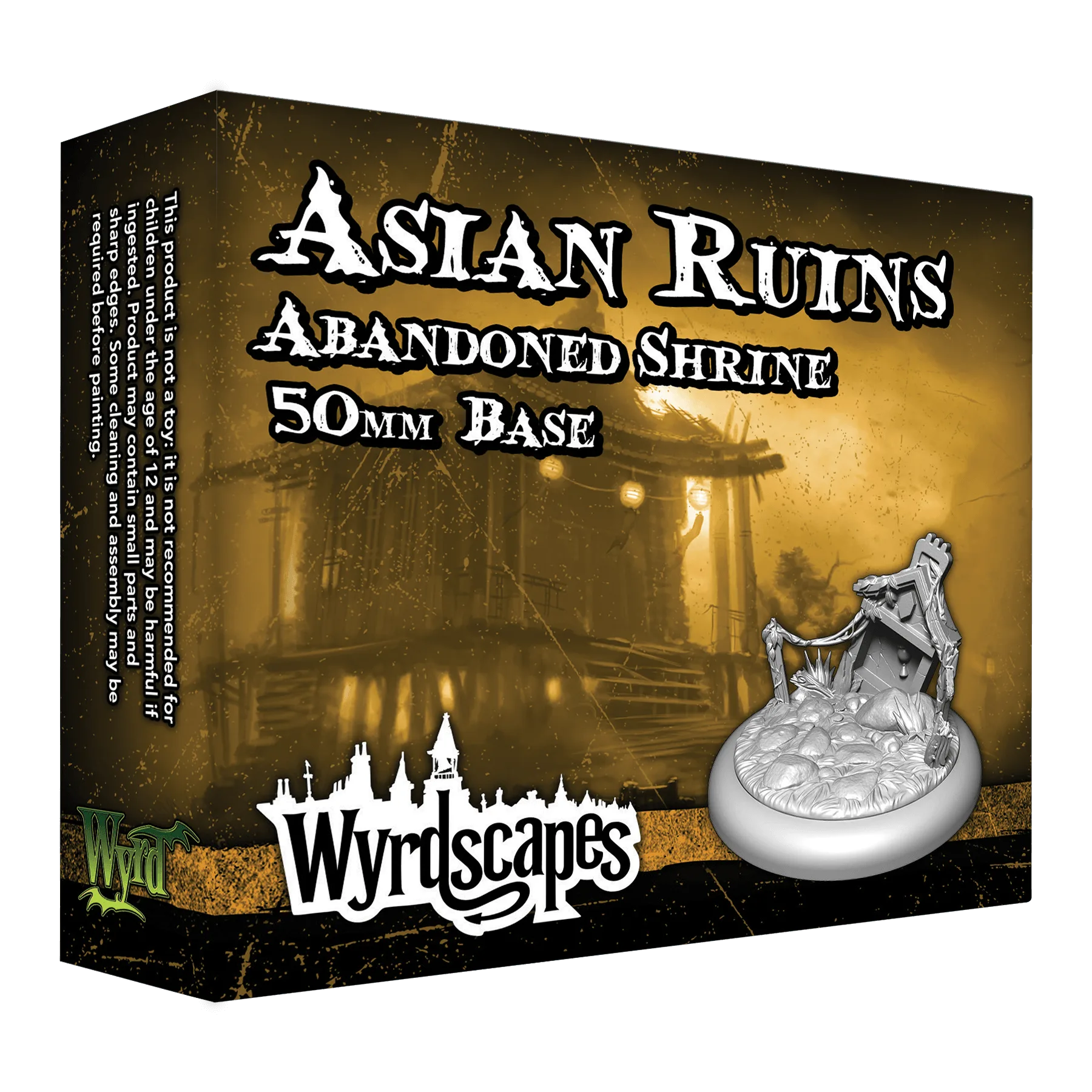 Wyrdscapes: Asian Ruins 50mm Shrine Base
