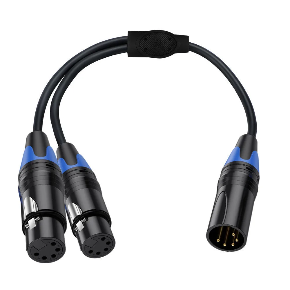 Cables Y Splitter XLR de 5 pines: Guía de configuraciones DMX512