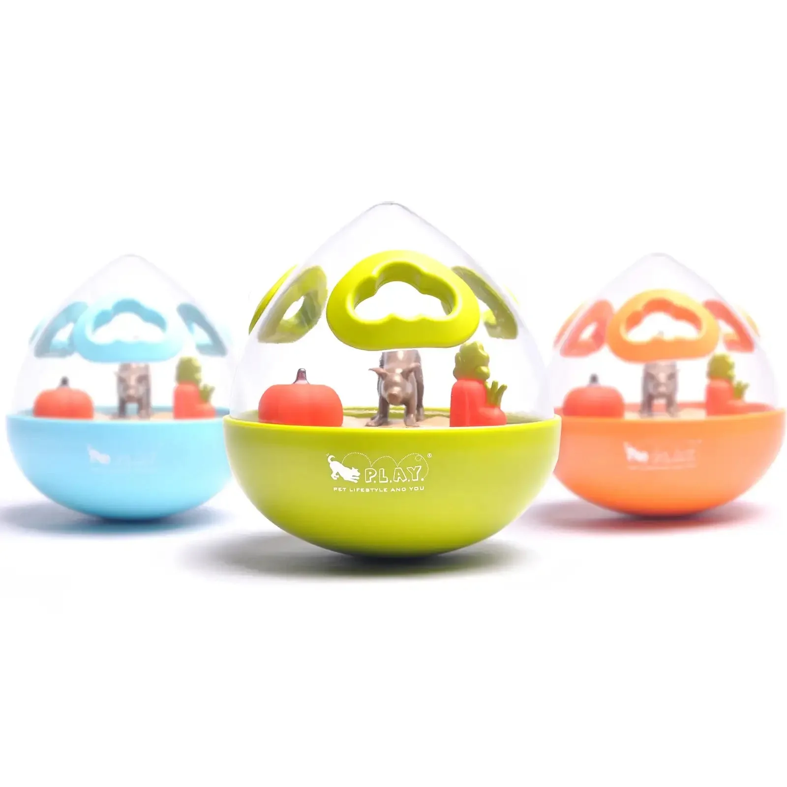 Pet Play Wobble Ball 2.0 실내 놀이 사용법