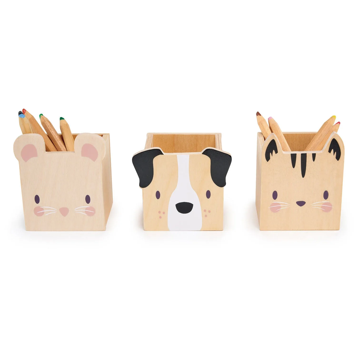 Cómo usar portalápices de mascotas para organizar y jugar