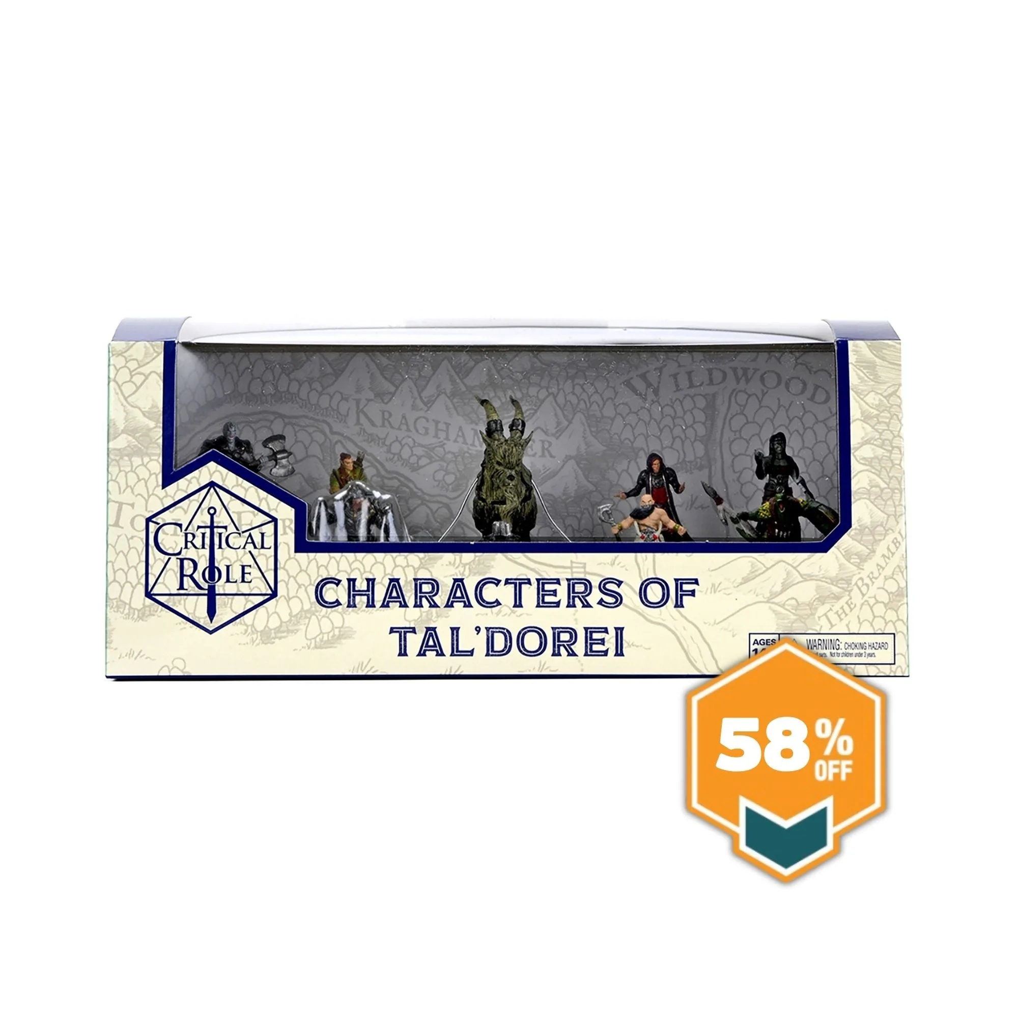 Guida alle miniature Critical Role Tal'Dorei Set 1
