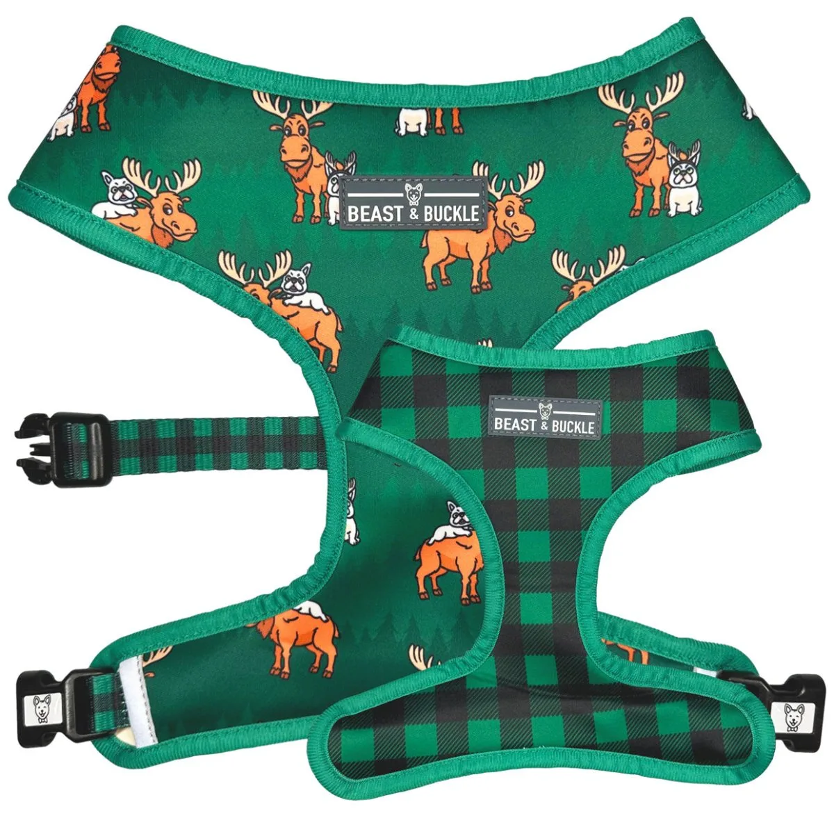 Moose Reversible Dog Harness - CLEARANCE