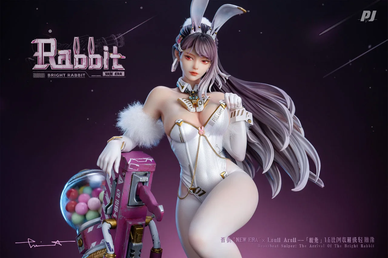 [Warehouse in Stock] PIJI Studio - PVC - Original - New Era × Loull_AroLL White Rabbit (Licensed)