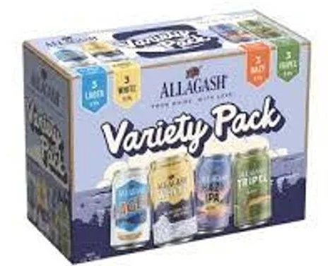 ALLAGASH VARITY PACK 12oz 12pk CANS