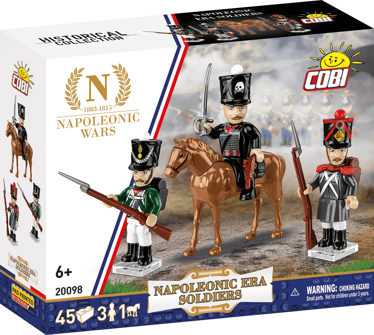 COBI NAPOLEONIC WARS Napoleonic Era Soldiers Pack: Set #20098