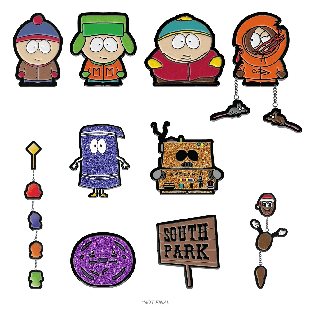 دبابيس مينا من South Park الفاخرة