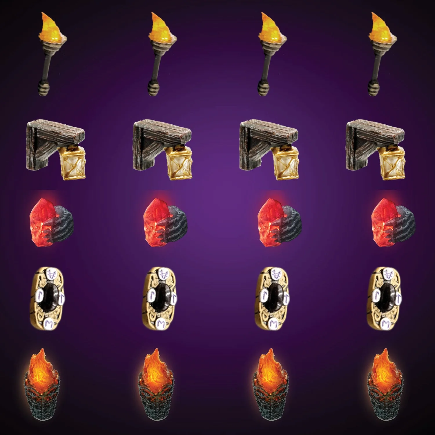 LED Elements Assortment (Unpainted)