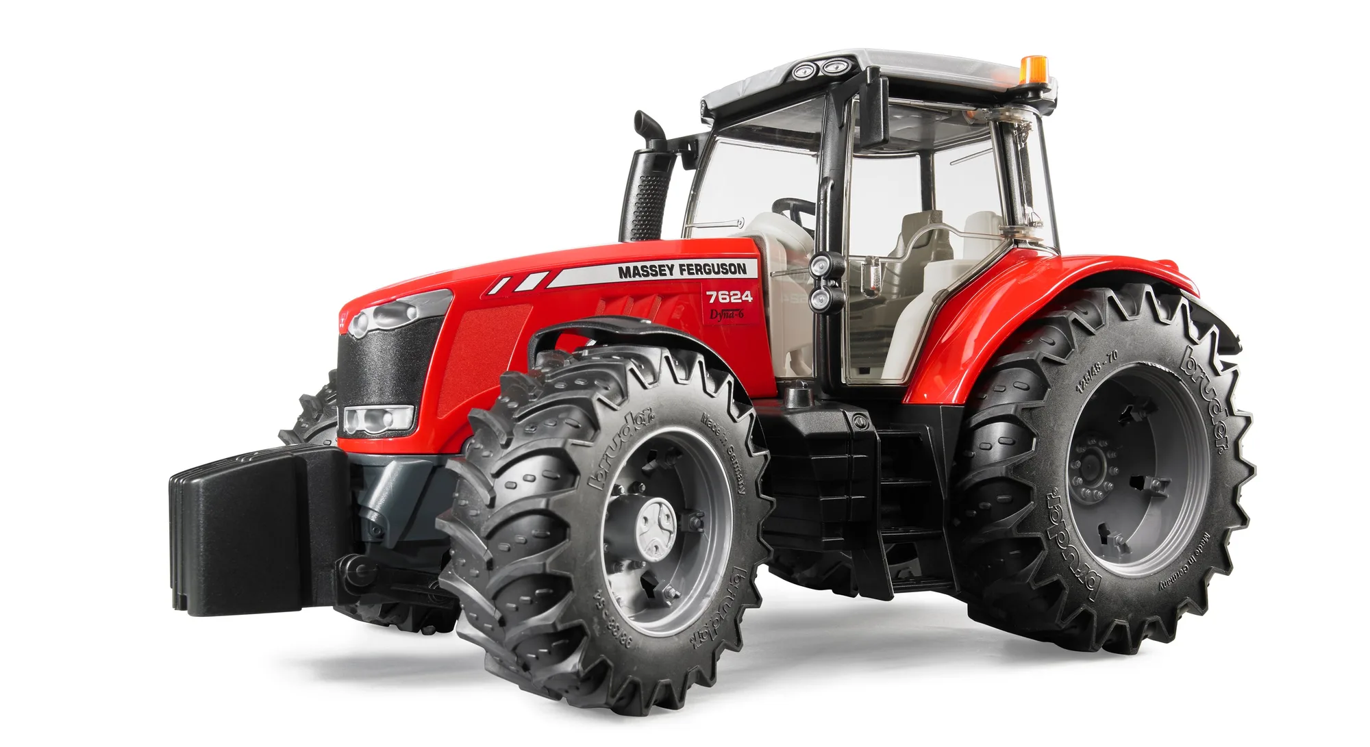 Cómo configurar el Bruder Massey Ferguson 7624 para jugar en la granja