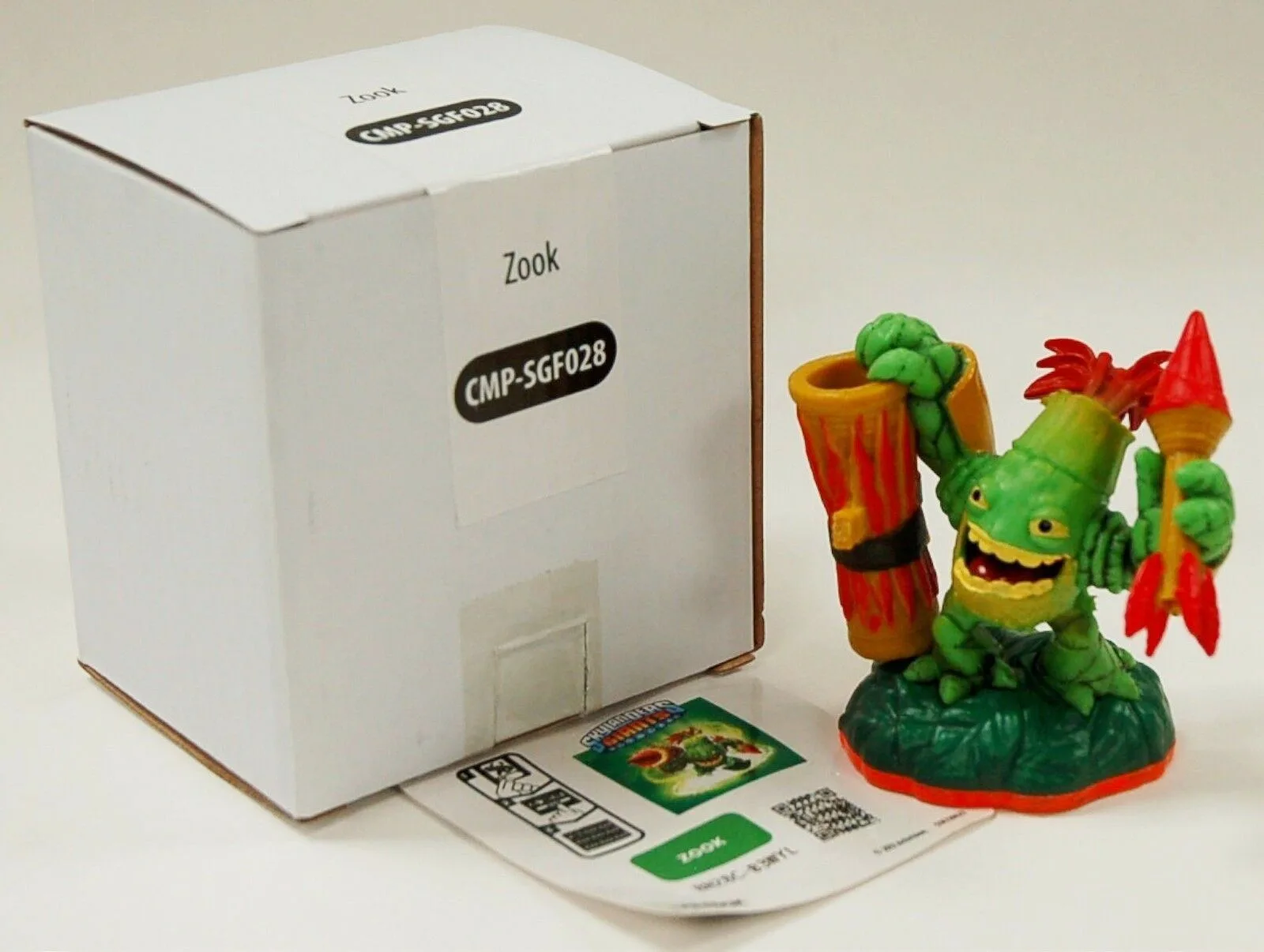 Skylanders Giants Zook: Figure and Code Guide